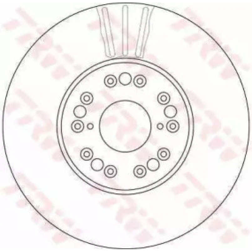 DF4182S  TRW - Гальмівний диск — фото товара №3