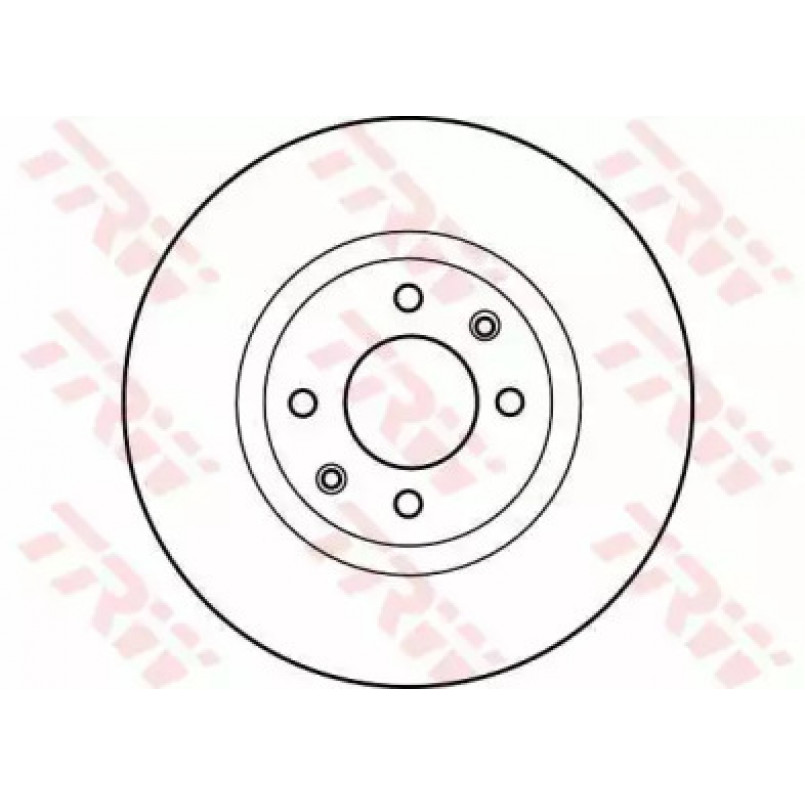 DF4183  TRW - Гальмівний диск — фото товара №2