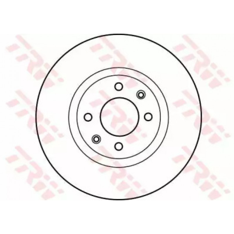 DF4184  TRW - Гальмівний диск — фото товара №2