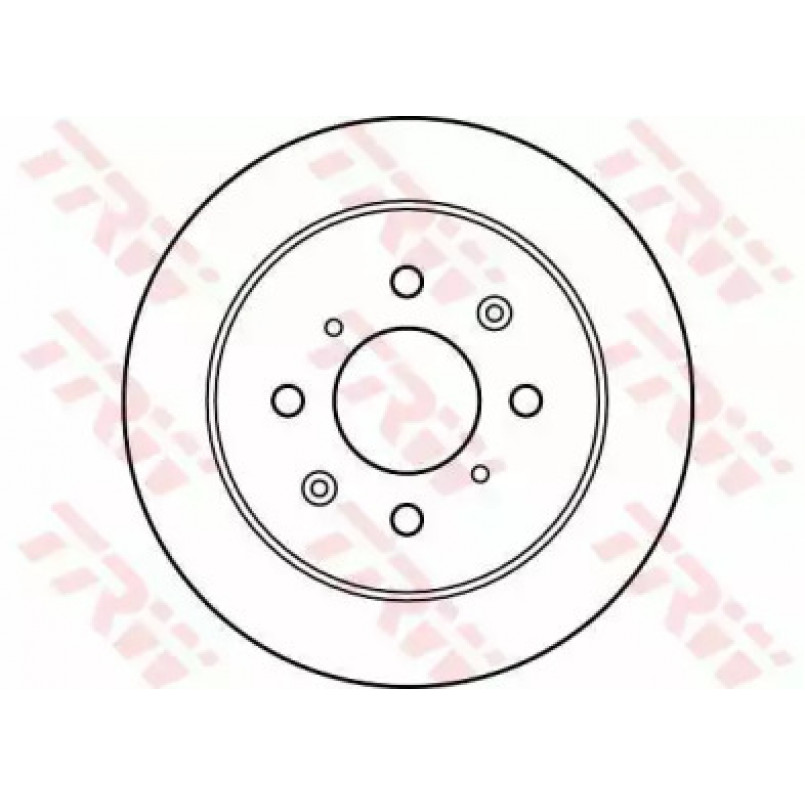 DF4191  TRW - Гальмівний диск — фото товара №2