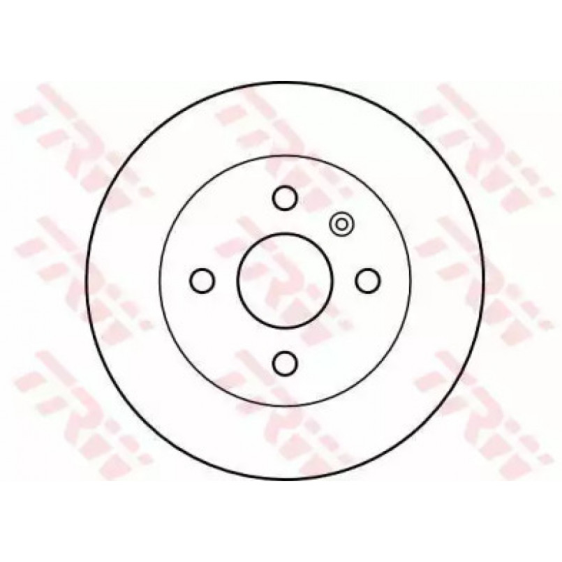 DF4200  TRW - Гальмівний диск — фото товара №2