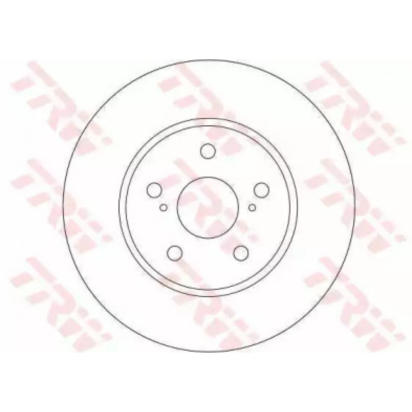DF4204  TRW - Гальмівний диск — фото товара №2