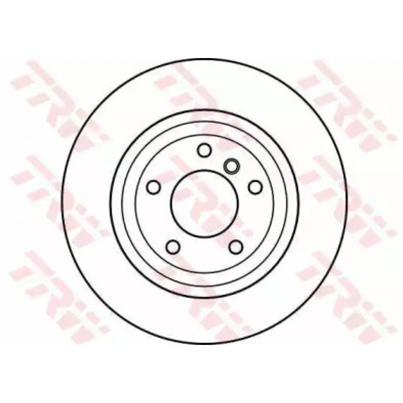 DF4212  TRW - Гальмівний диск — фото товара №2