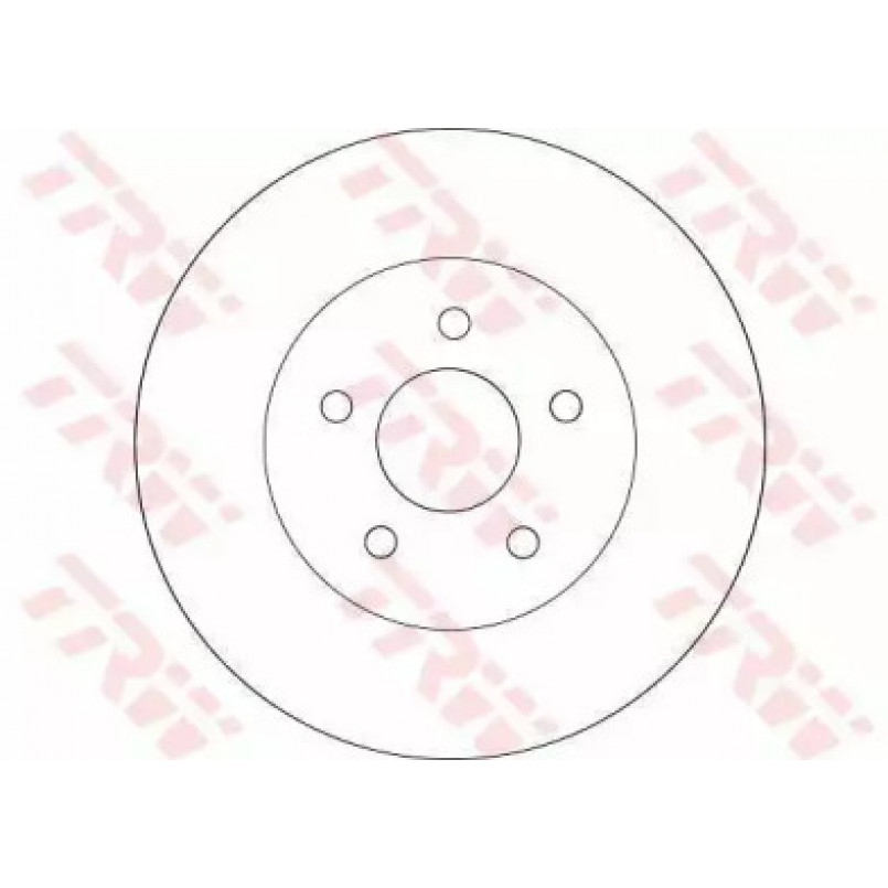 DF4218  TRW - Гальмівний диск — фото товара №2