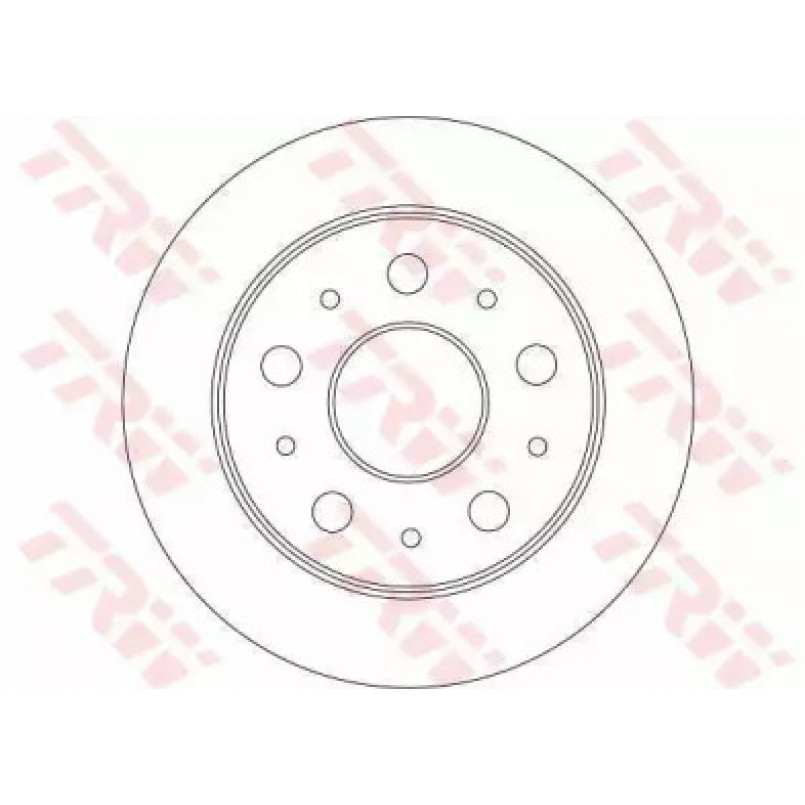 DF4245  TRW - Гальмівний диск — фото товара №2