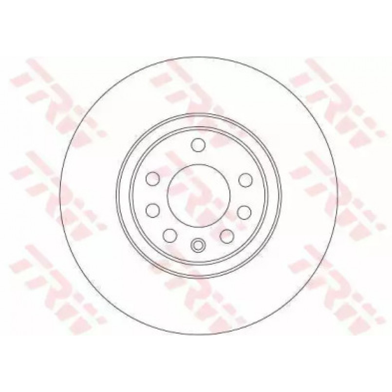 DF4246  TRW - Гальмівний диск — фото товара №2