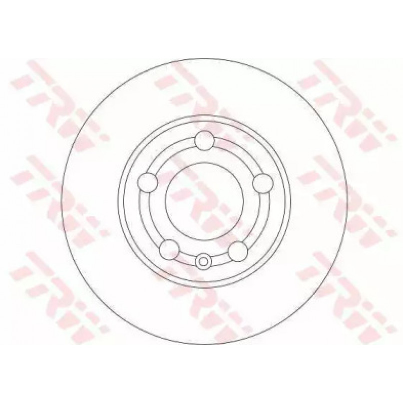 DF4253  TRW - Гальмівний диск — фото товара №2