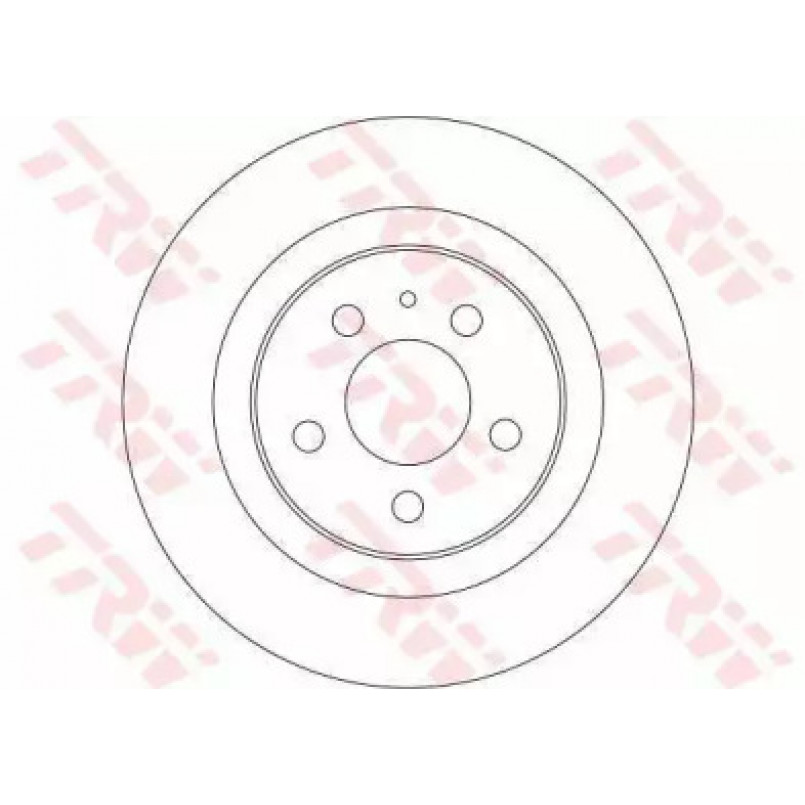 DF4256  TRW - Гальмівний диск — фото товара №2