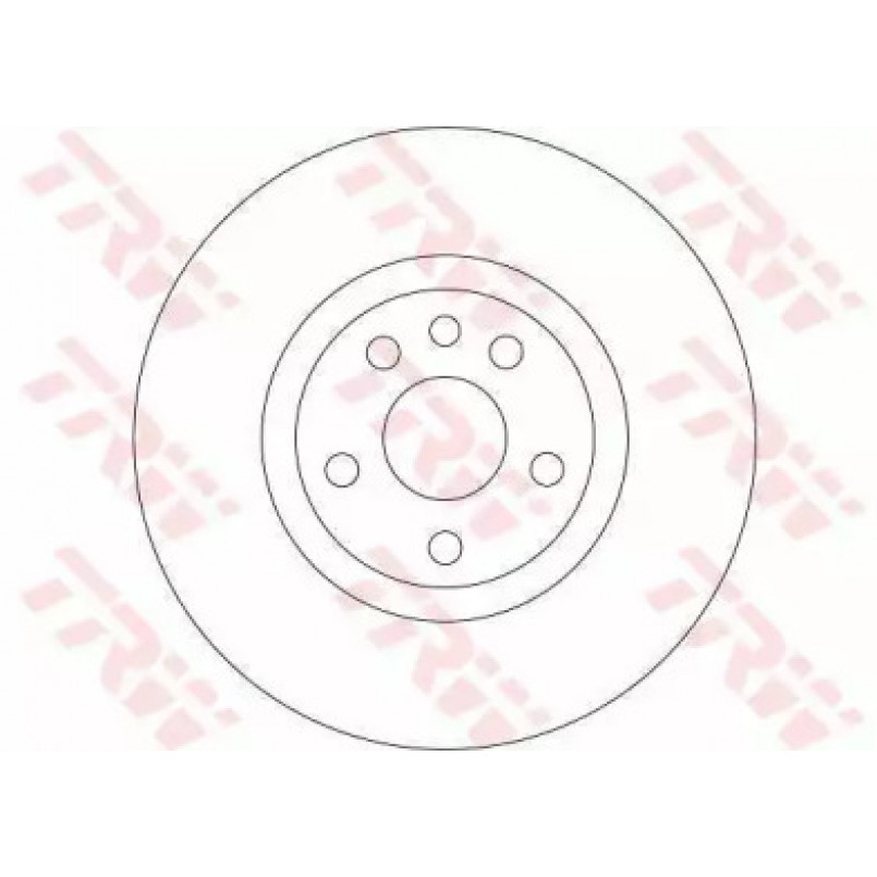 DF4257  TRW - Гальмівний диск — фото товара №2