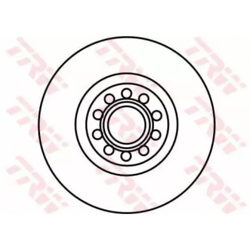 DF4262S  TRW - Гальмівний диск — фото товара №2