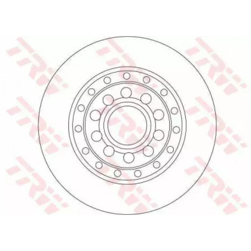 DF4269  TRW - Гальмівний диск — фото товара №2