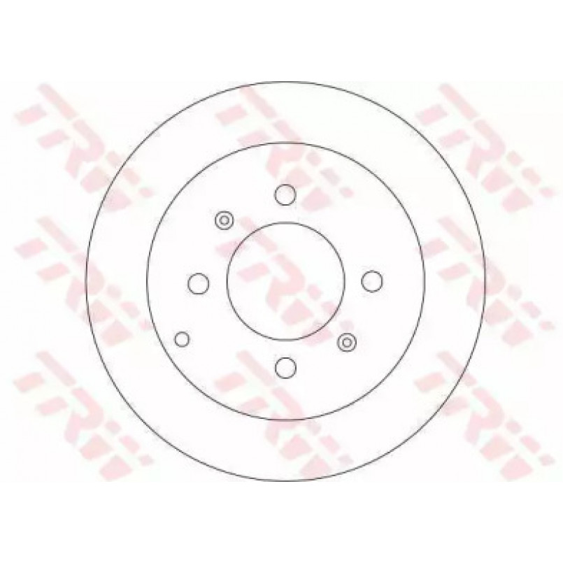 DF4286  TRW - Гальмівний диск — фото товара №2