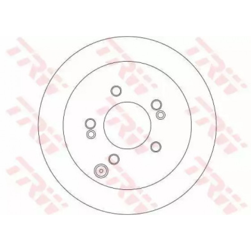 DF4287  TRW - Гальмівний диск — фото товара №2