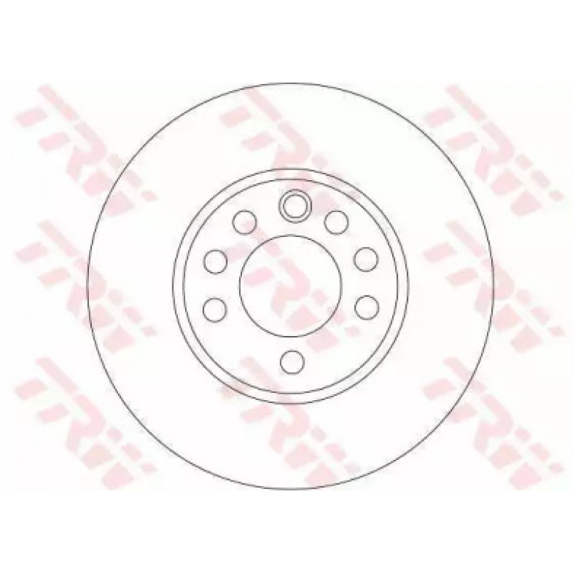 DF4293  TRW - Гальмівний диск — фото товара №2