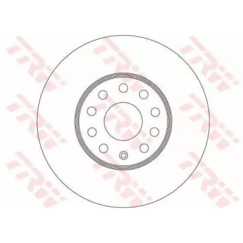 DF4295  TRW - Гальмівний диск — фото товара №2