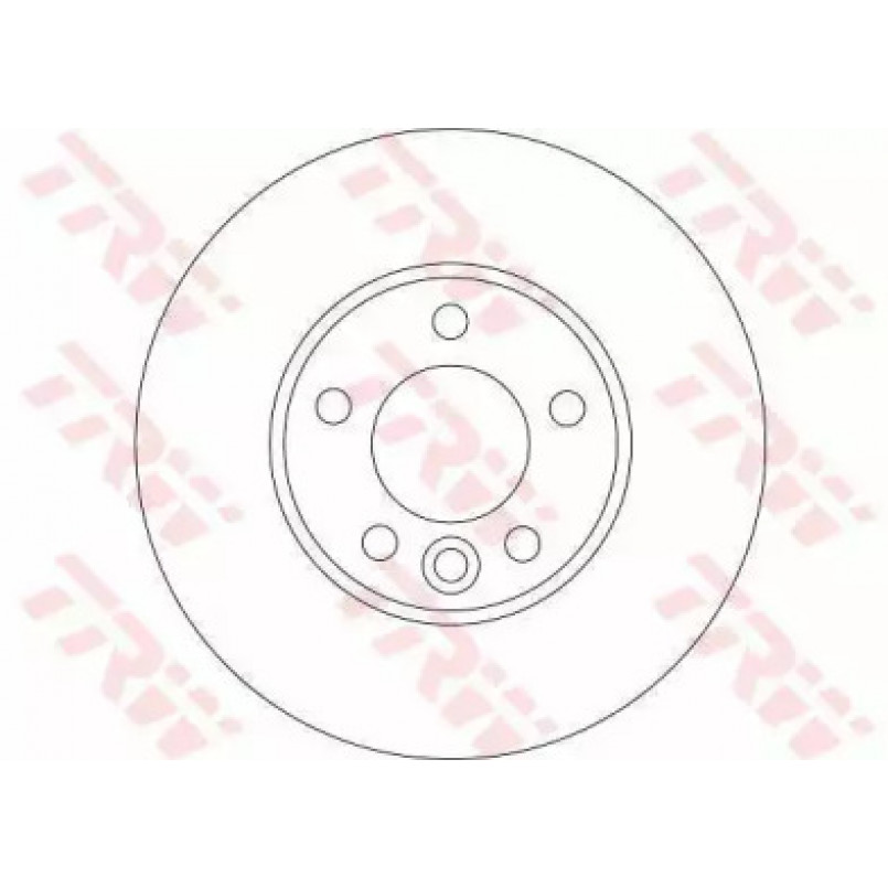 DF4308S  TRW - Гальмівний диск — фото товара №2
