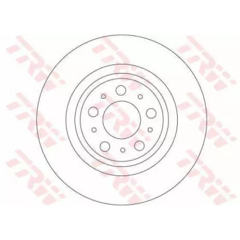 DF4338  TRW - Гальмівний диск — фото товара №2
