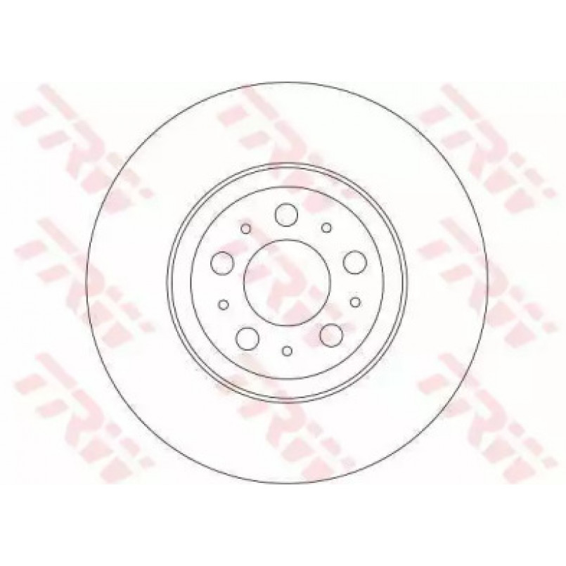 DF4339  TRW - Гальмівний диск — фото товара №2