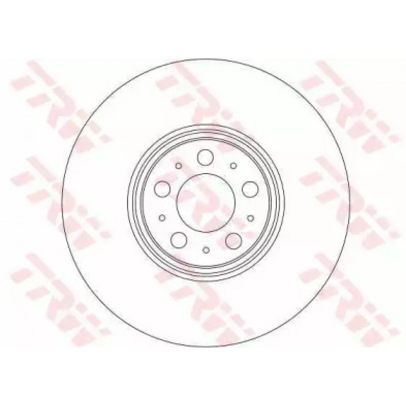 DF4340S  TRW - Гальмівний диск — фото товара №2