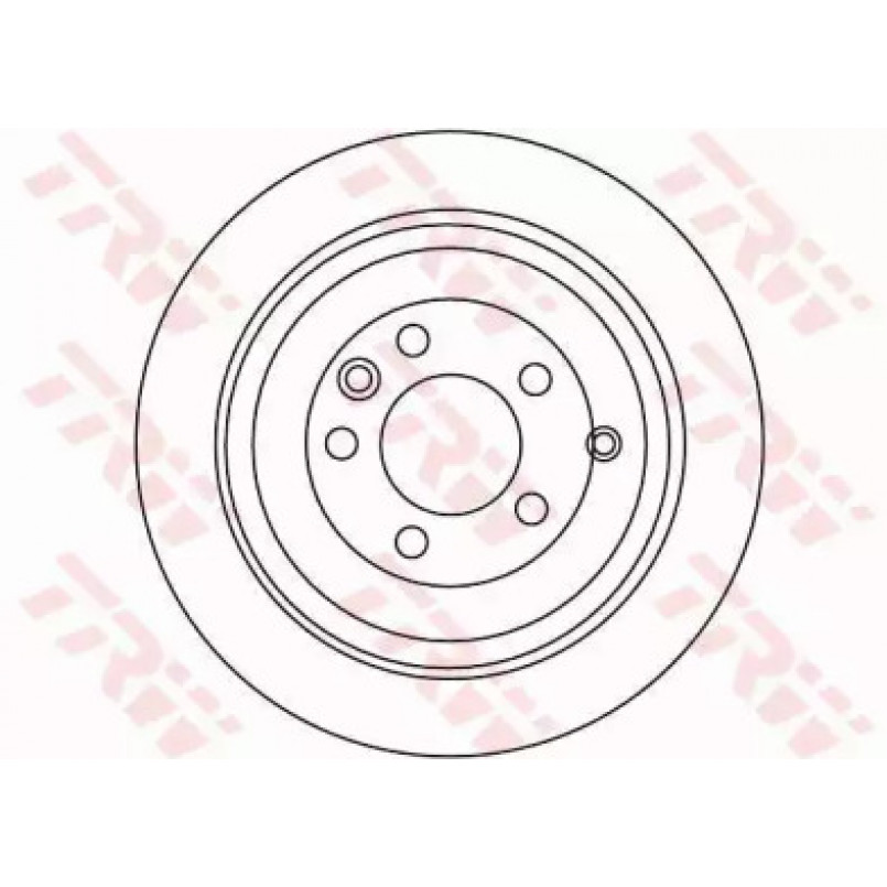DF4342S  TRW - Гальмівний диск — фото товара №2