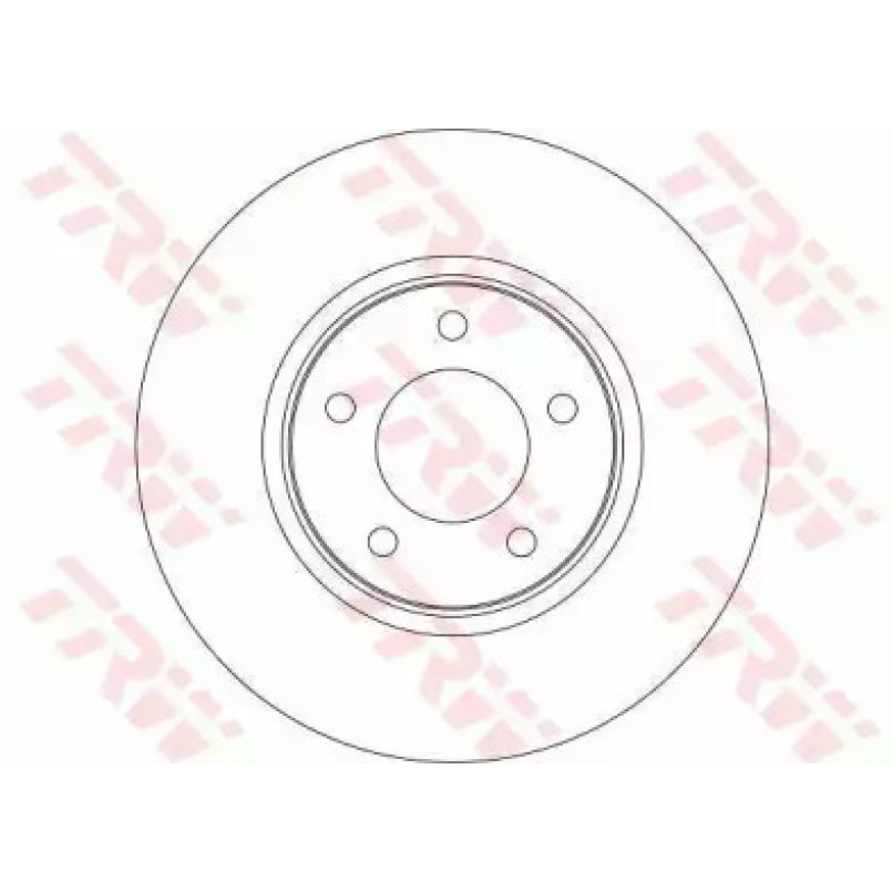 DF4346  TRW - Гальмівний диск — фото товара №2