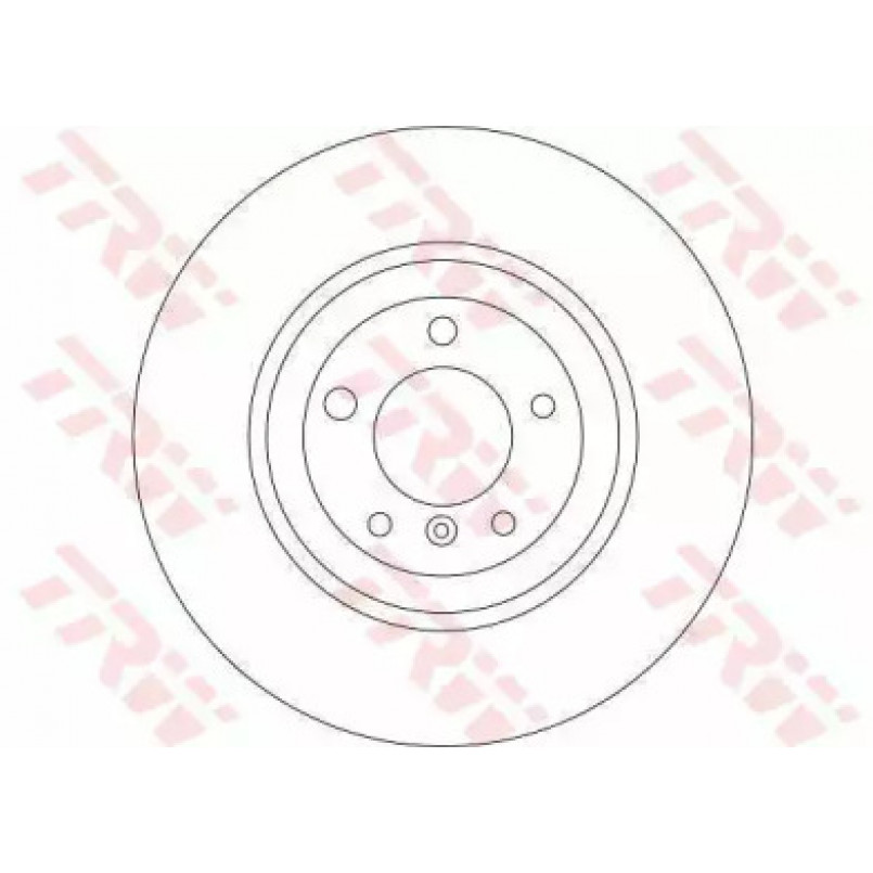 DF4349S  TRW - Гальмівний диск — фото товара №2