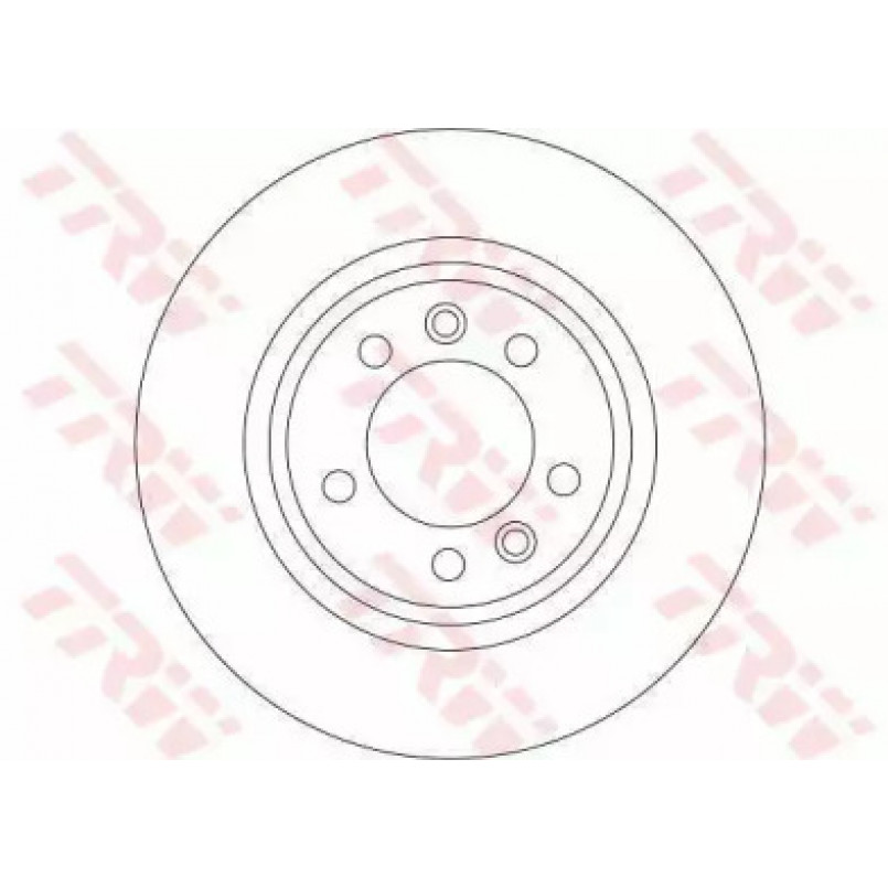 DF4351  TRW - Гальмівний диск — фото товара №2