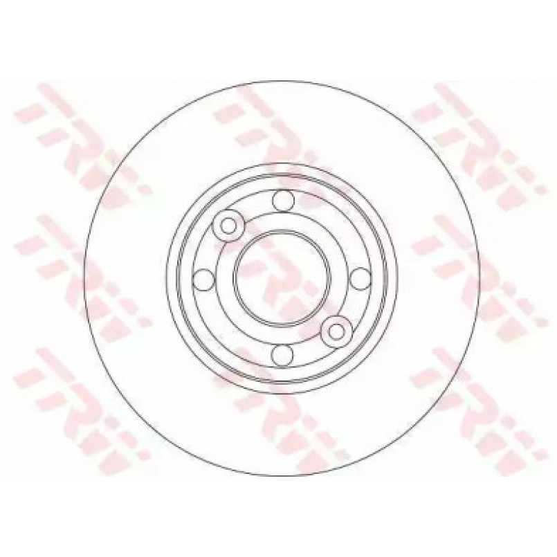 DF4364  TRW - Гальмівний диск — фото товара №2