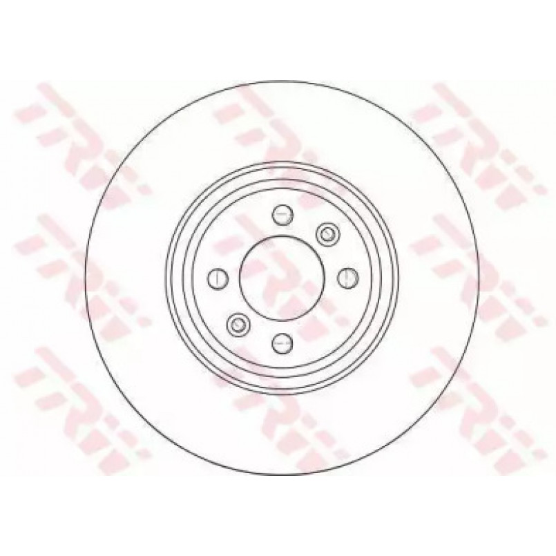 DF4371  TRW - Гальмівний диск — фото товара №2