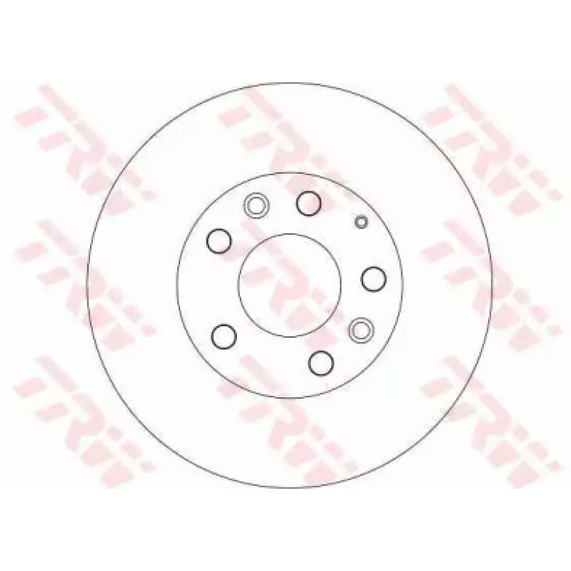 DF4386  TRW - Гальмівний диск — фото товара №2