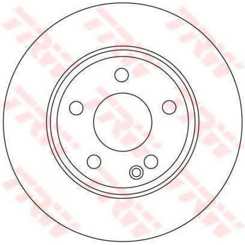 DF4393  TRW - Гальмівний диск — фото товара №2
