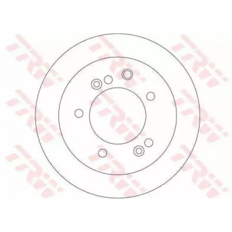 DF4394  TRW - Гальмівний диск — фото товара №2
