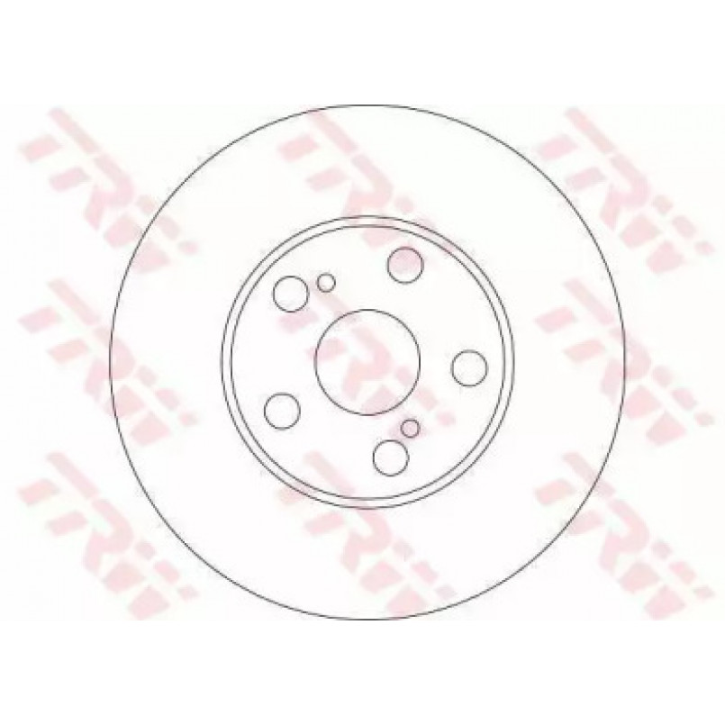 DF4416  TRW - Гальмівний диск — фото товара №2