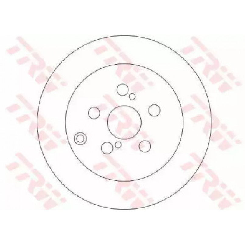 DF4417  TRW - Гальмівний диск — фото товара №2
