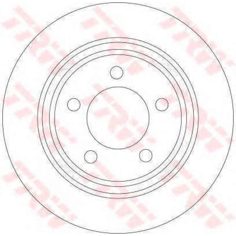 DF4420  TRW - Гальмівний диск — фото товара №2