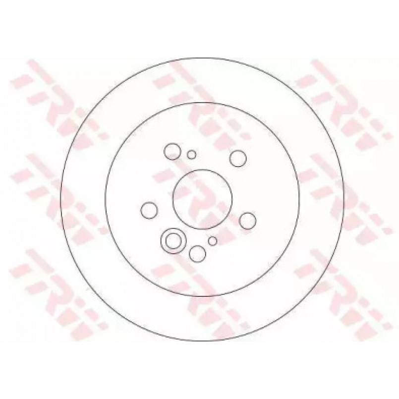 DF4441  TRW - Гальмівний диск — фото товара №2