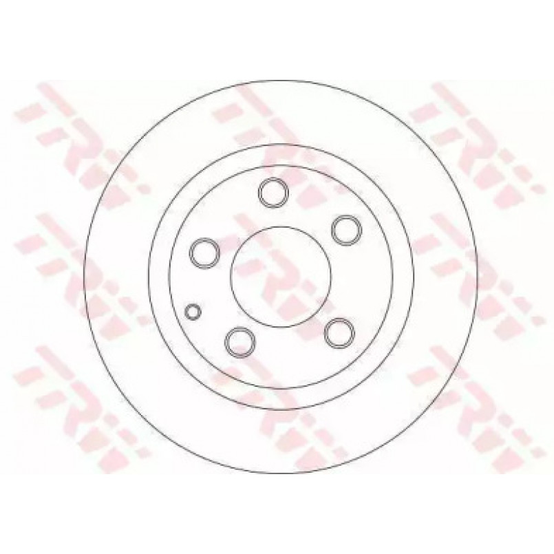 DF4442  TRW - Гальмівний диск — фото товара №2