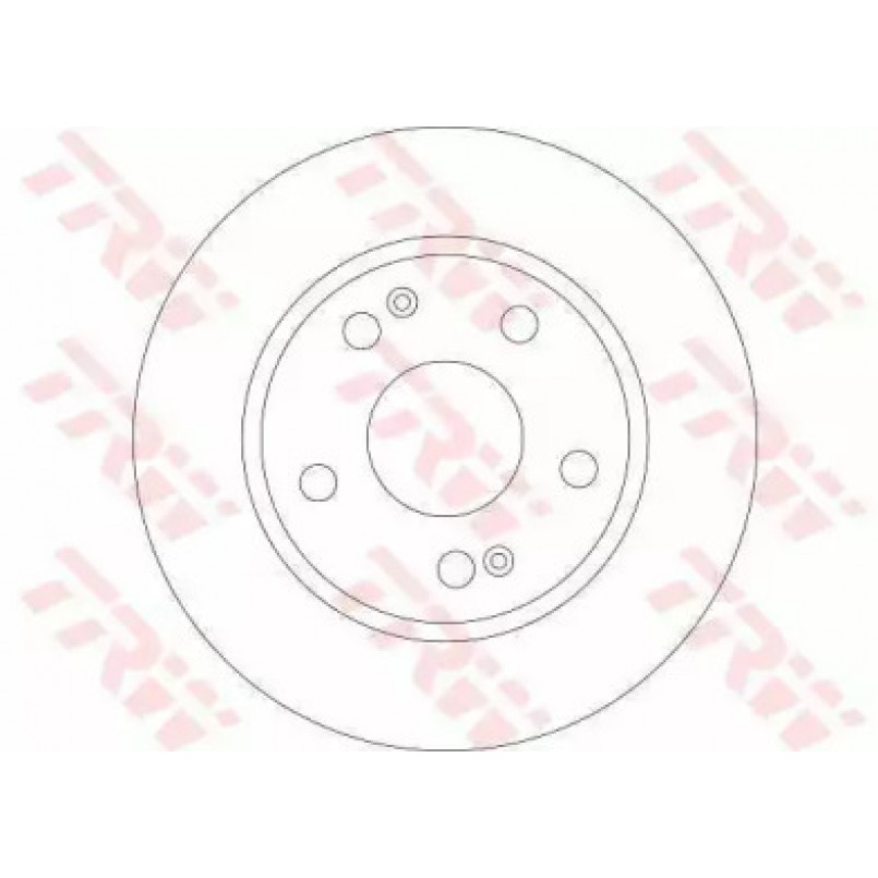DF4443  TRW - Гальмівний диск — фото товара №2