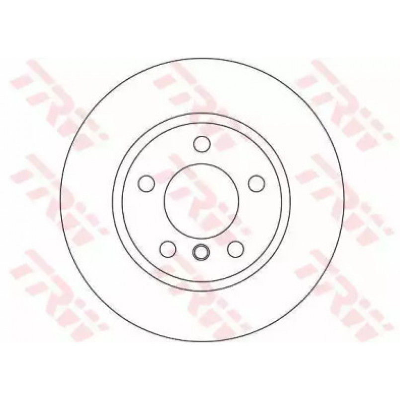 DF4449  TRW - Гальмівний диск — фото товара №2