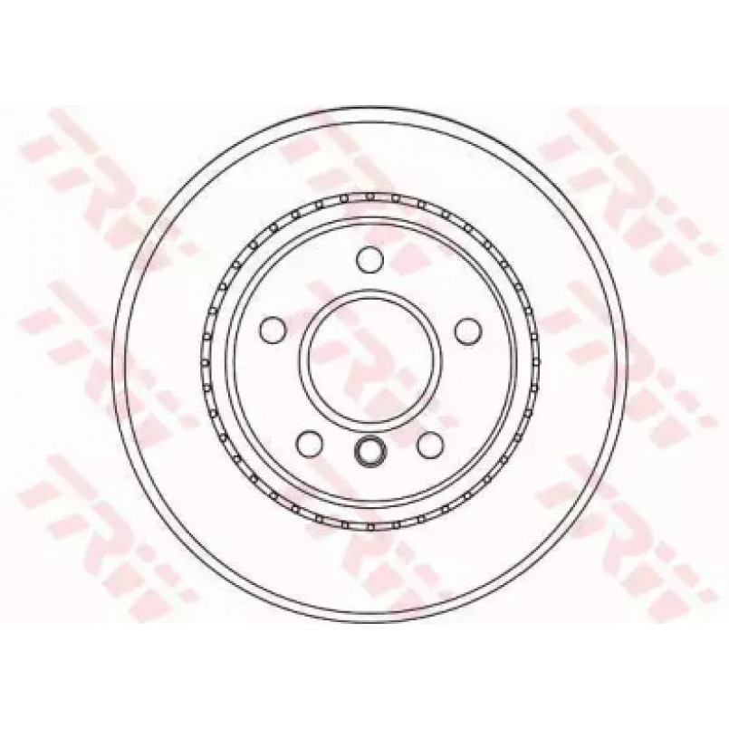 DF4450  TRW - Гальмівний диск — фото товара №2