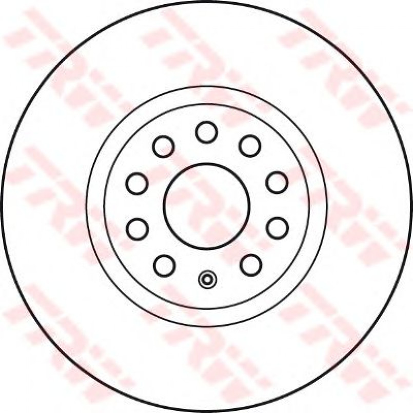 DF4464S  TRW - Гальмівний диск — фото товара №2