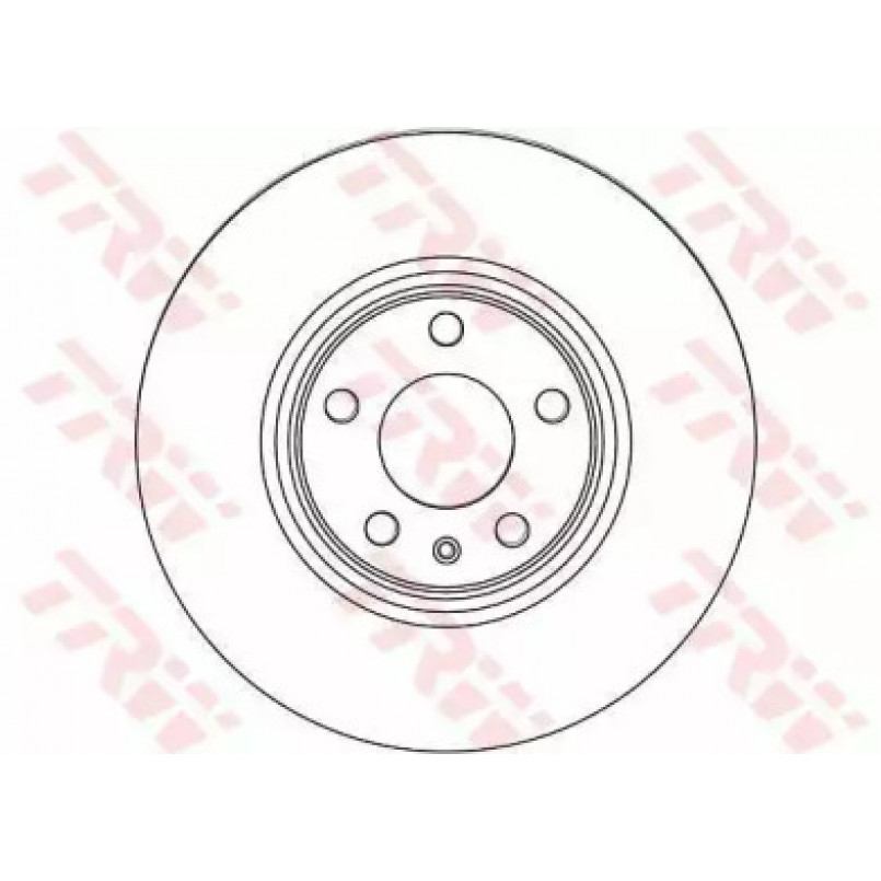 DF4470  TRW - Гальмівний диск — фото товара №2