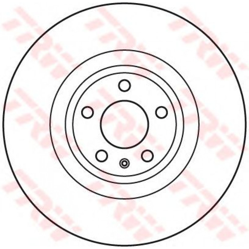 DF4695S  TRW - Гальмівний диск — фото товара №2