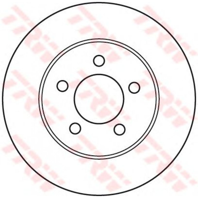 DF4885S  TRW - Гальмівний диск — фото товара №2