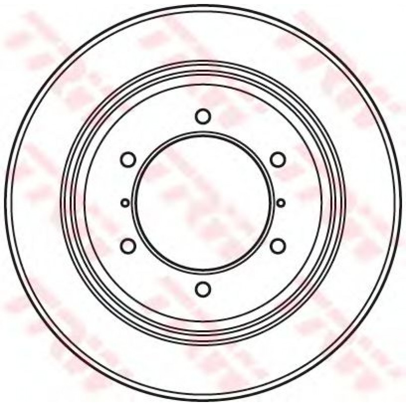DF4903S  TRW - Гальмівний диск — фото товара №2