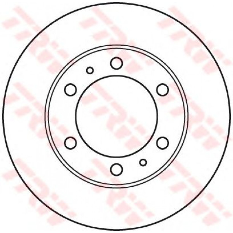 DF4917  TRW - Гальмівний диск — фото товара №2