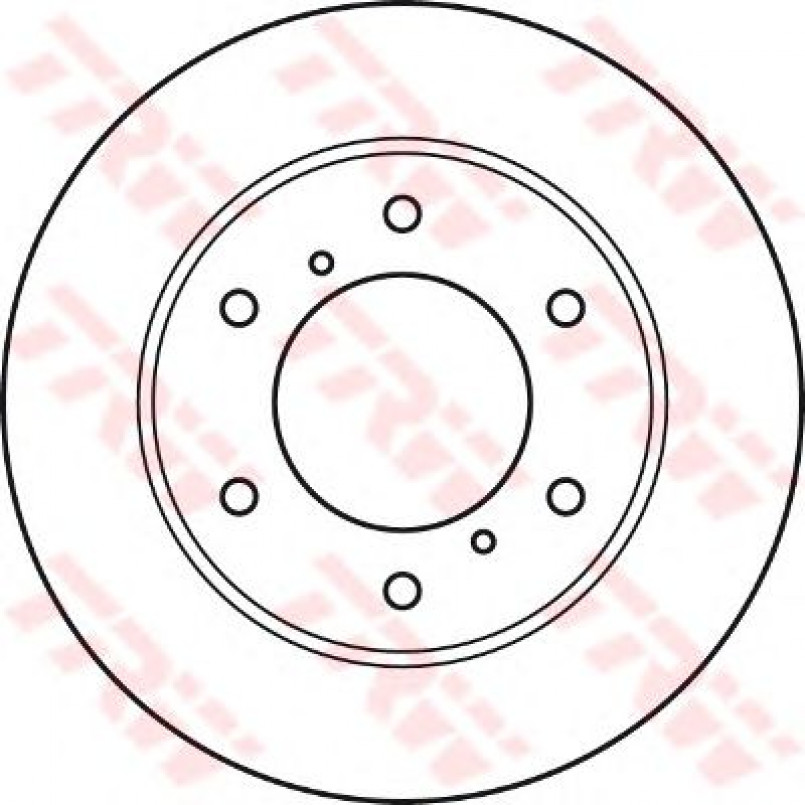 DF4920  TRW - Гальмівний диск — фото товара №1