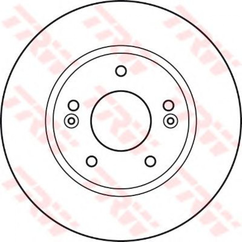 DF4922  TRW - Гальмівний диск — фото товара №2