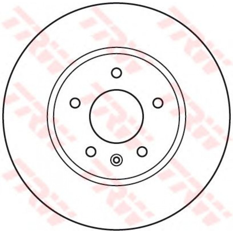 DF4928S  TRW - Гальмівний диск — фото товара №2
