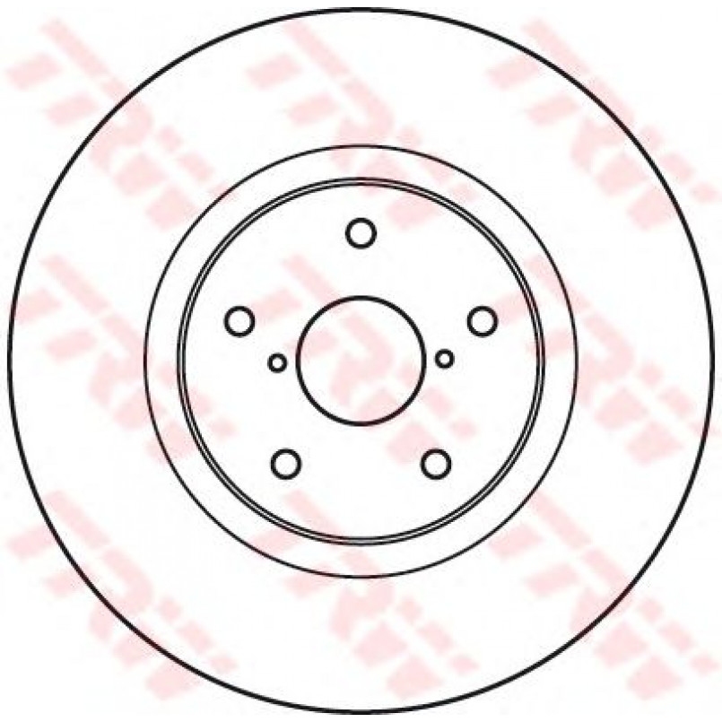 DF4930S  TRW - Гальмівний диск — фото товара №2